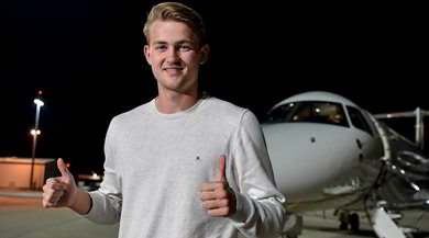 Juve, De Ligt è atterrato a Caselle: "Felice di essere qui"