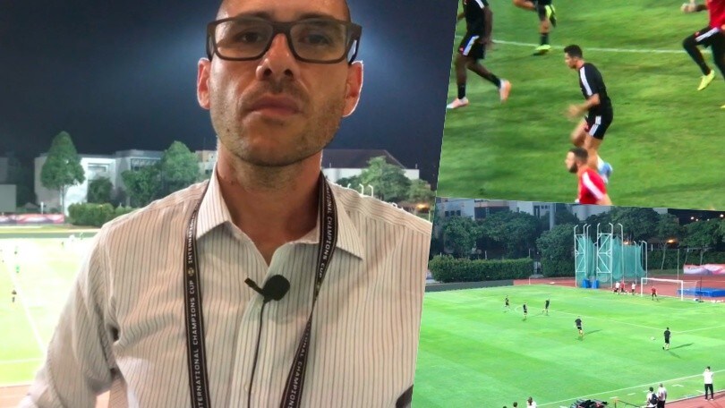 La Juve si allena a Singapore: il punto di Fabio Riva
