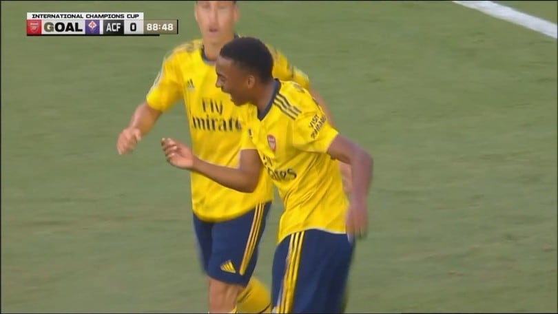 ICC 2019 Arsenal - Fiorentina 3-0, gol e highlights
