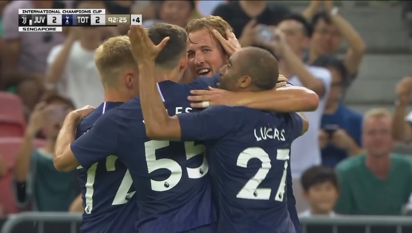 ICC 2019 Juventus - Tottenham 2-3, gol e highlights