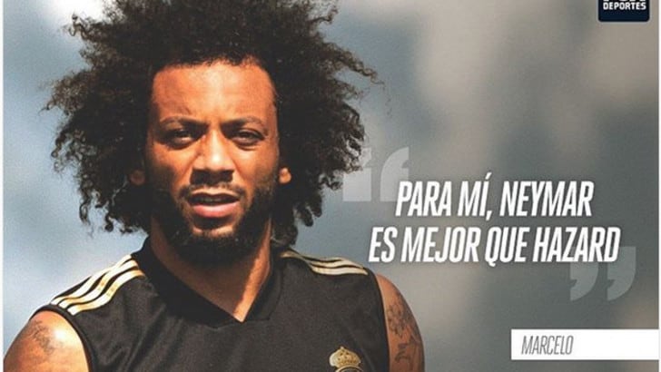 Real, che ambientino. Marcelo: «Neymar meglio di Hazard»