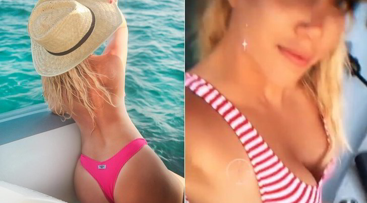 Wanda Nara, scatto hot durante la vacanza ad Ibizia