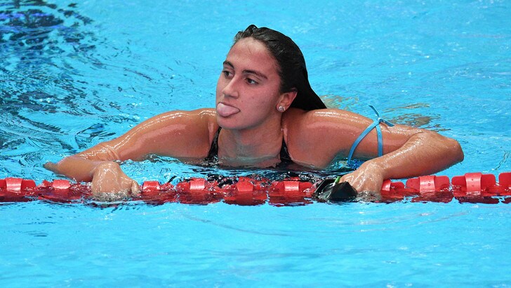 Simona Quadarella vince l'argento negli 800 stile libero donne