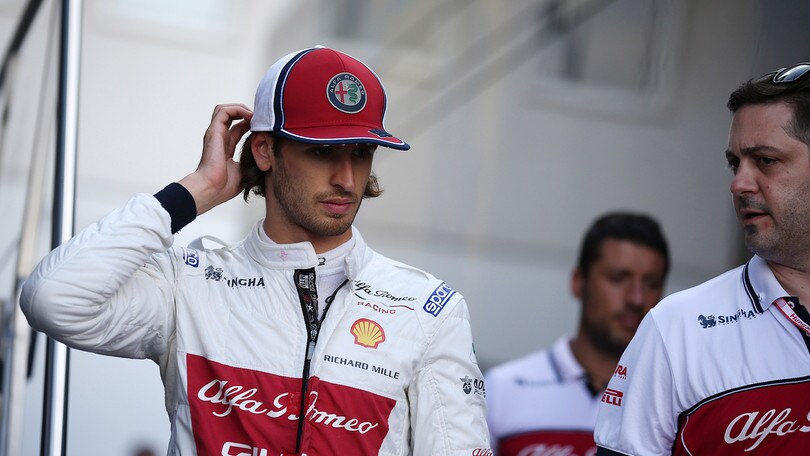 Gp Ungheria: Giovinazzi penalizzato di tre posizioni in griglia