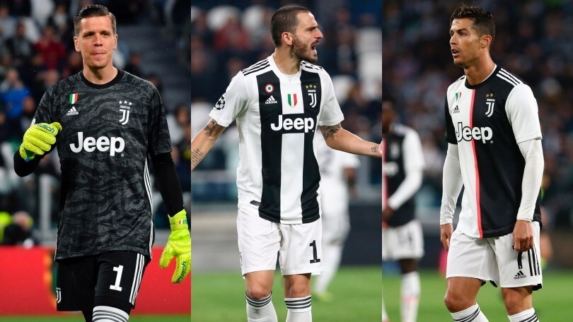 Juve, ecco l'11 dei più alti