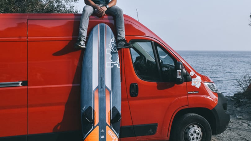 Al Windsurf World Tour di Fuerteventura Matteo Iachino è terzo