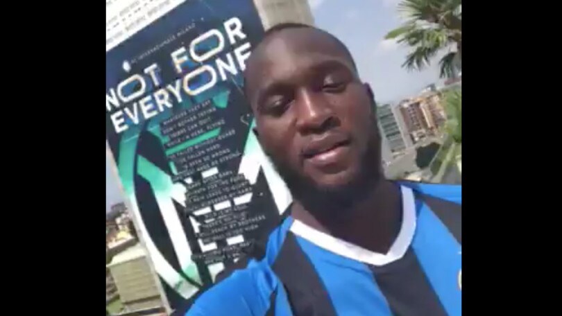 Lukaku e la maglia dell'Inter: "Non è per tutti, per questo sono qui"