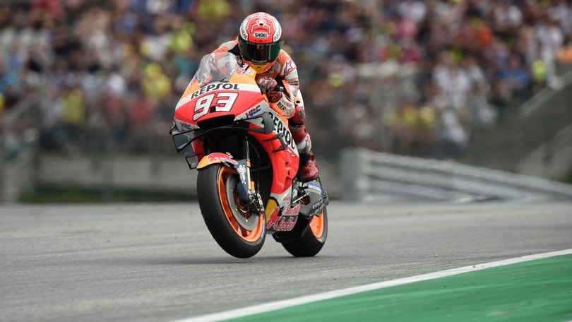 Gp Austria: Dovizioso batte Marquez all'ultima curva, Rossi quarto
