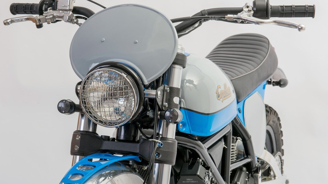 Special Ducati Scrambler, la moto secondo Lussiati: le immagini