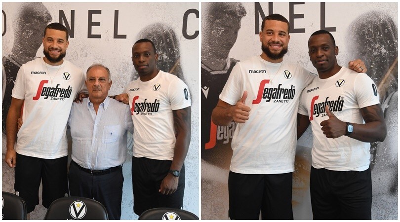 Virtus Bologna, presentati ufficialmente Weems e Gaines