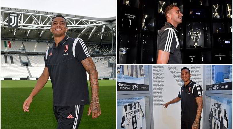 Juve, ecco Danilo: tour allo Stadium