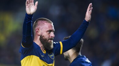 L’esordio di De Rossi al Boca: gol e ovazione
