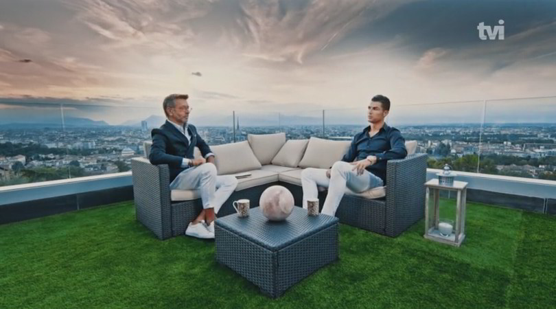 Cristiano Ronaldo apre la sua casa per TVI: la Juve, la Champions, il ritiro...