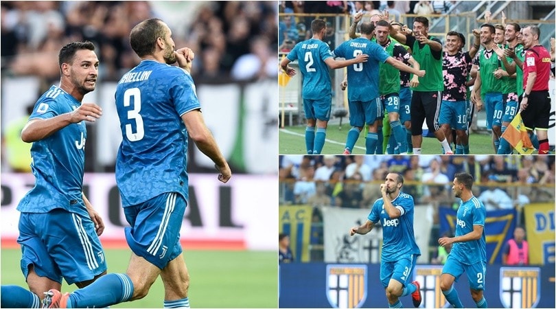 Chiellini regala tre punti alla Juve. La dedica è per la figlia