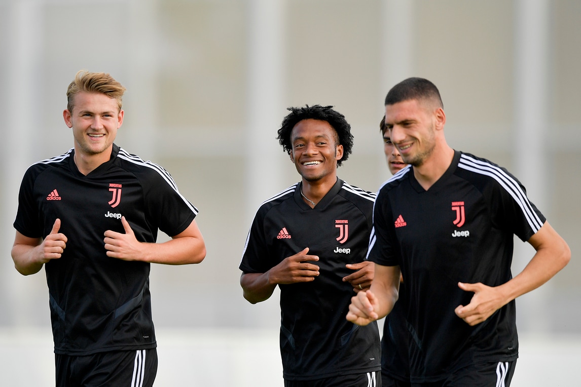Juve, De Ligt sorride e corre verso l’esordio contro il Napoli