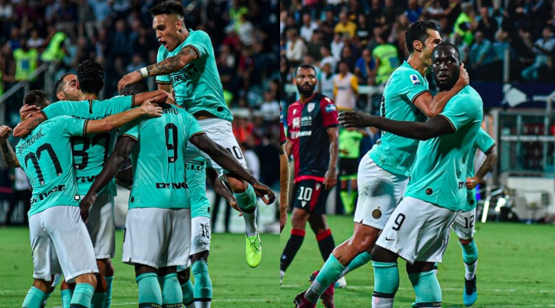 Festa Inter, vittoria a Cagliari e punteggio pieno