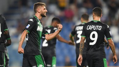 La notte di Berardi: tripletta in Sassuolo-Sampdoria