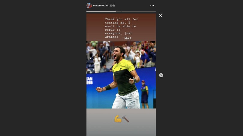 Us Open, Nadal su Berrettini: " Sta crescendo e picchia forte"