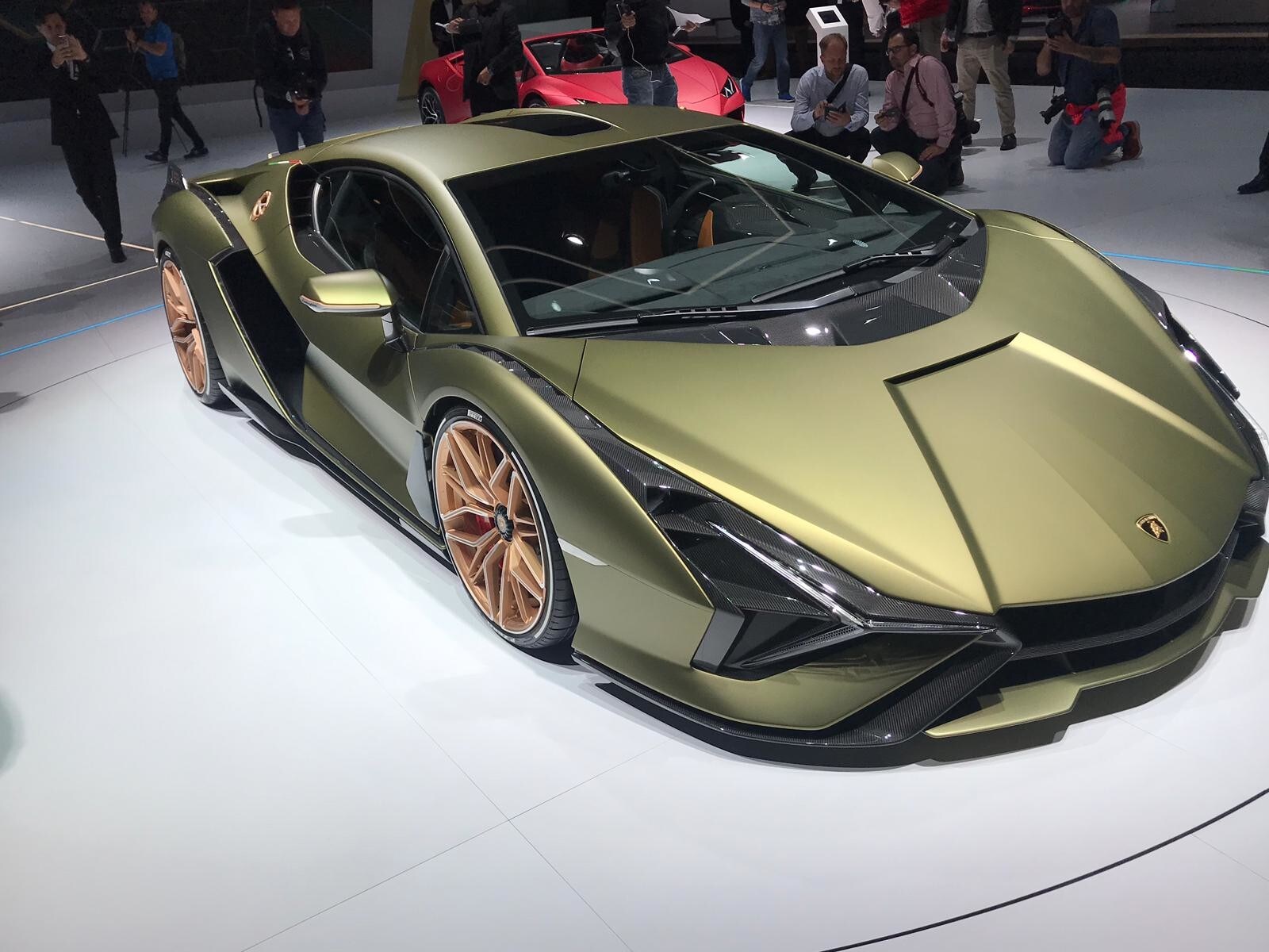 Lamborghini Sian al Salone di Francoforte, FOTO