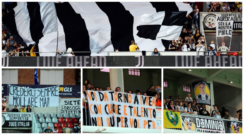 Juve femminile ko contro il Barça ma che entusiasmo in tribuna!