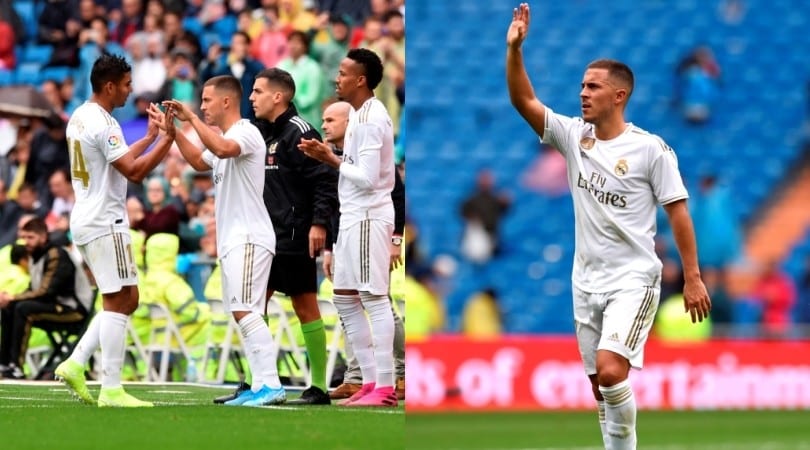 Prima di Hazard nel Real Madrid: applausi del Bernabeu