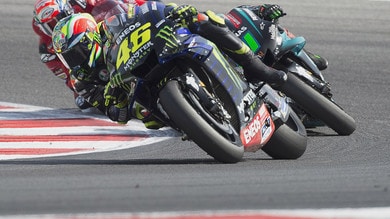 MotoGp, Aragon: Viñales e Rossi comandano le seconde libere