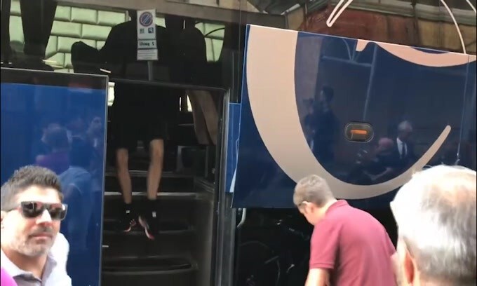 La Roma parte in treno per Bologna