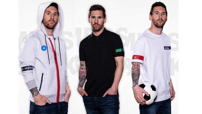 Leo Messi Miglior Giocatore al Mondo fa gol anche nella moda