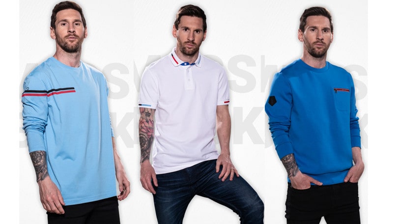 Leo Messi Miglior Giocatore al Mondo fa gol anche nella moda