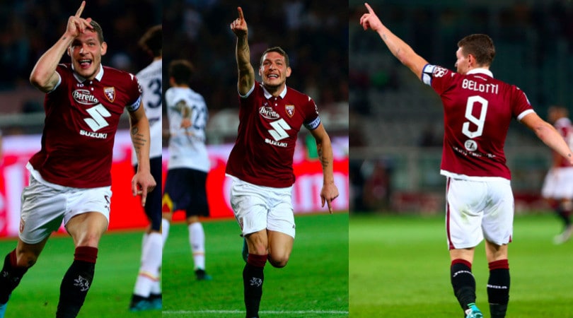 Super Belotti, doppietta contro il Milan: il Torino vince 2-1