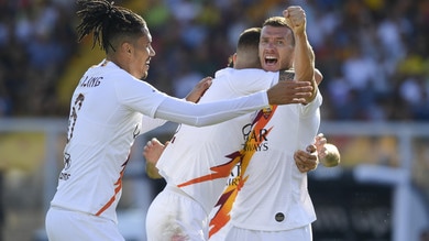 Dzeko regala i tre punti alla Roma