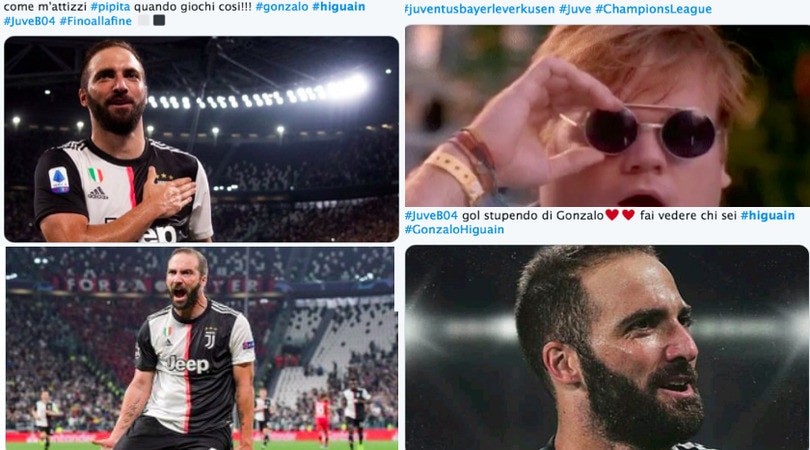 Juve, i tifosi esaltano Higuain sui social: "E' tornato il Pipita"