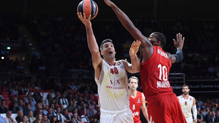 Olimpia Milano battuta dal Bayern Monaco in Eurolega
