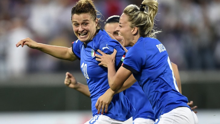 Malta-Italia 0-2: sei juventine in campo, segna Girelli