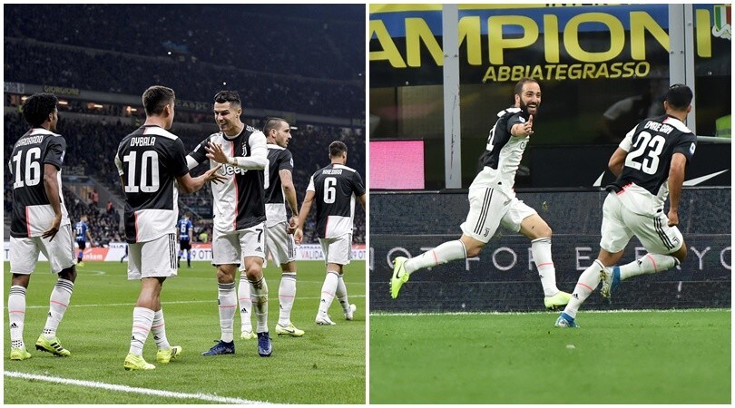 Dybala-Higuain show, la Juve stende l'Inter e vola in testa