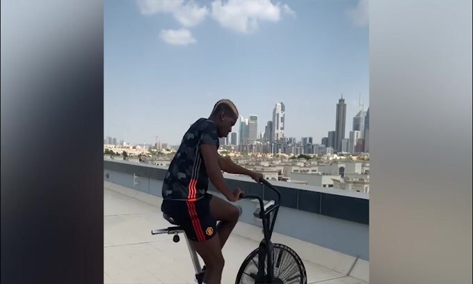 A Dubai prosegue la riabilitazione di Pogba