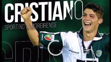 Cristiano Ronaldo: eccolo a 17 anni, primi gol nello Sporting. Ora caccia ai 700
