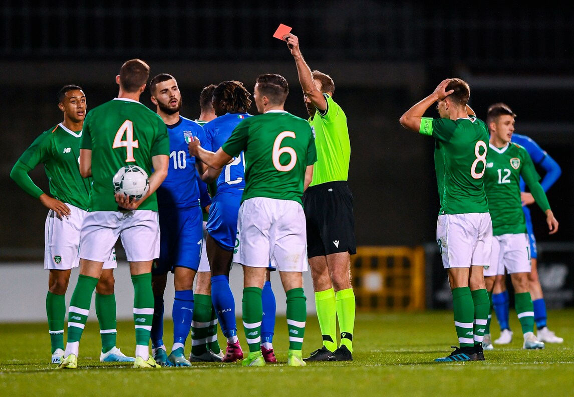 Under 21, l'Italia pareggia in Irlanda: Kean entra e si fa espellere