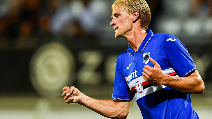 Sampdoria, Thorsby al lavoro tra campo e palestra