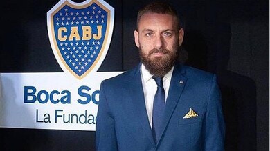 De Rossi, un figurino alla cena benefica. I tifosi del Boca: «Non te ne andare». Ma è ko