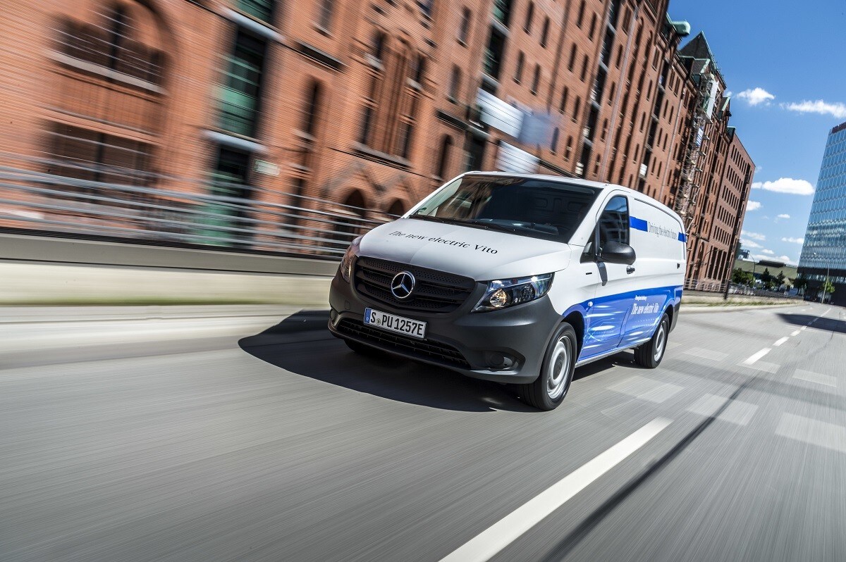 Mercedes eVito: gli scatti