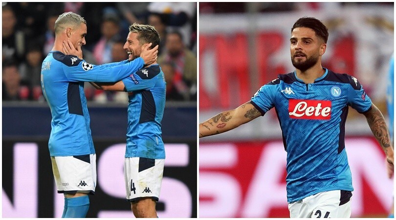 Champions, Mertens e Insigne fanno sognare il Napoli