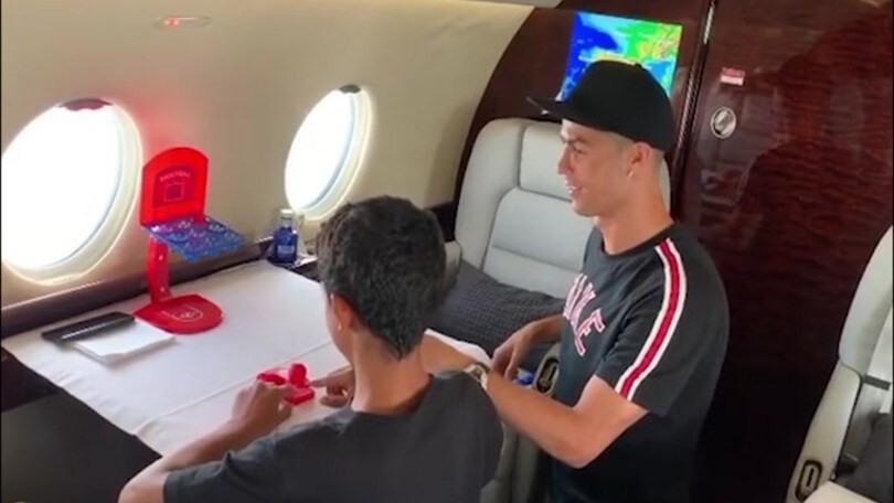 Sfida a Basket in famiglia: Cr7 non vuole perdere mai!