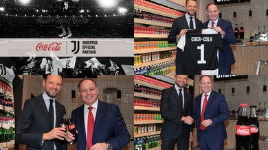Juventus, Coca-Cola diventa nuovo Official Partner