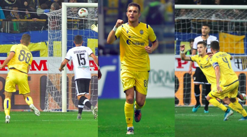 Prodezza di Lazovic, il Verona vince 1-0 a Parma