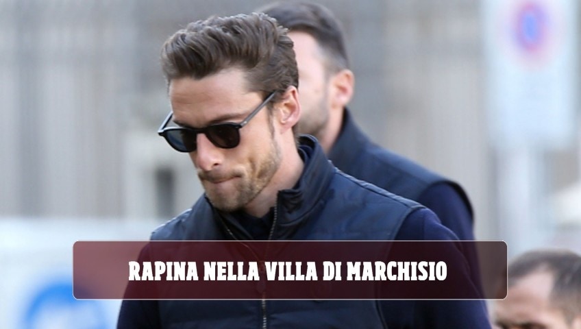Rapina nella villa di Marchisio
