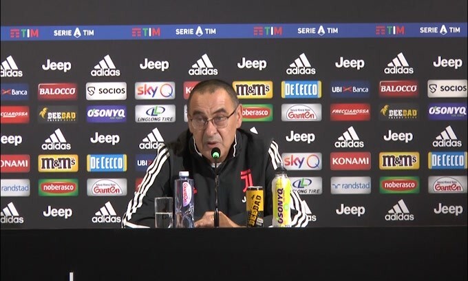 Sarri: "Non siamo fisicamente in difficoltà"