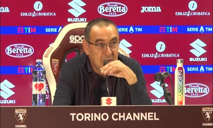 Sarri: "De Ligt? Mano sbagliata nel momento sbagliato, ma piede giusto nel momento giusto"