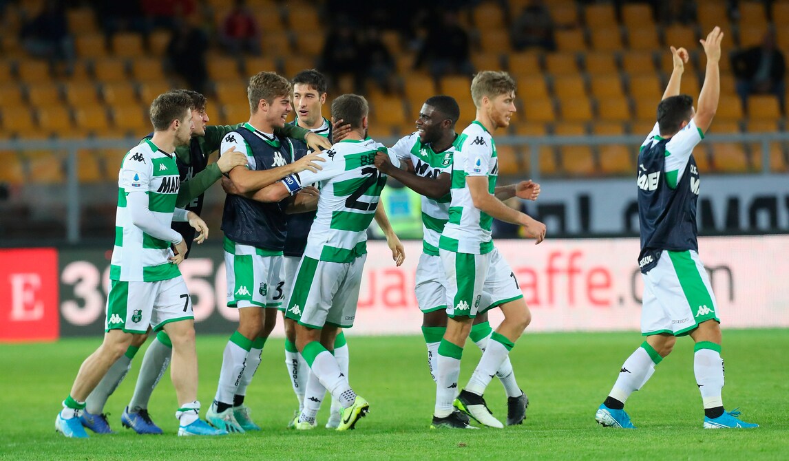 Pari in extremis del Sassuolo contro il Lecce