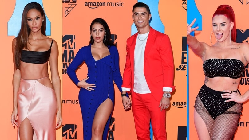Ronaldo e Georgina show sul red carpet degli MTV Awards
